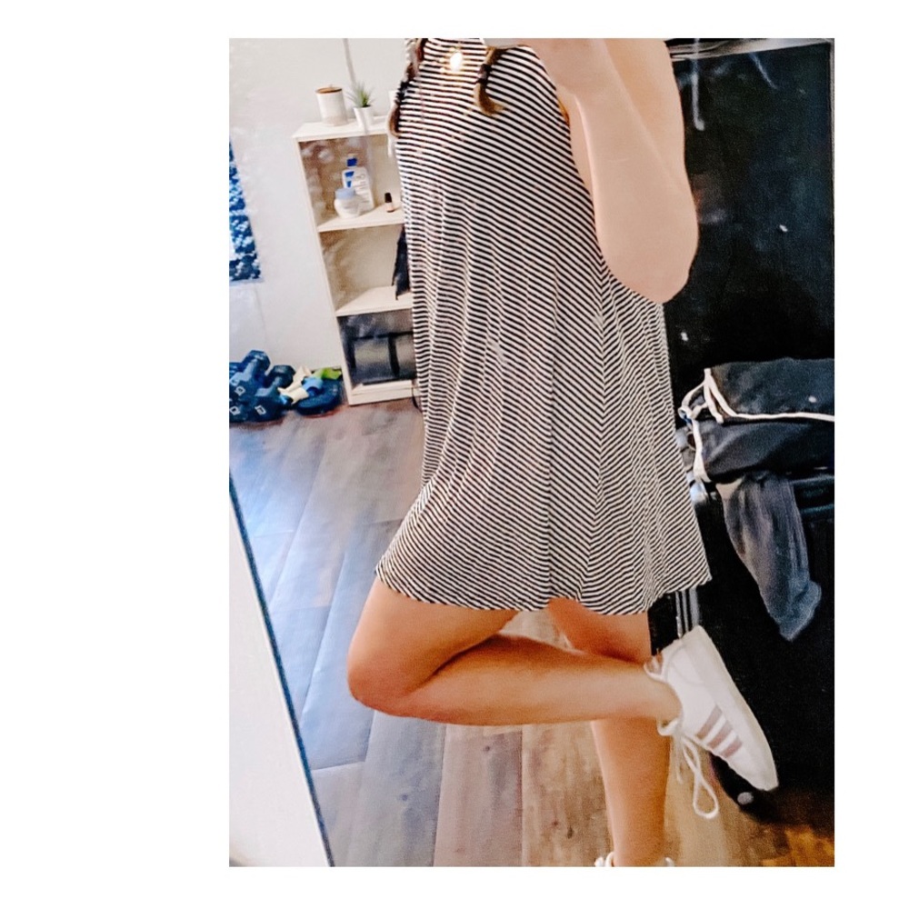 Pin Stripe Swing Dress - Picture 3 of 3